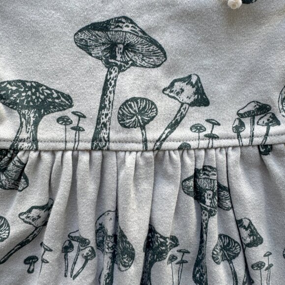 Kate Quinn Flutter Dress | Mushroom Print, Short Sleeve | 12–18M | NWT - Picture 4 of 4